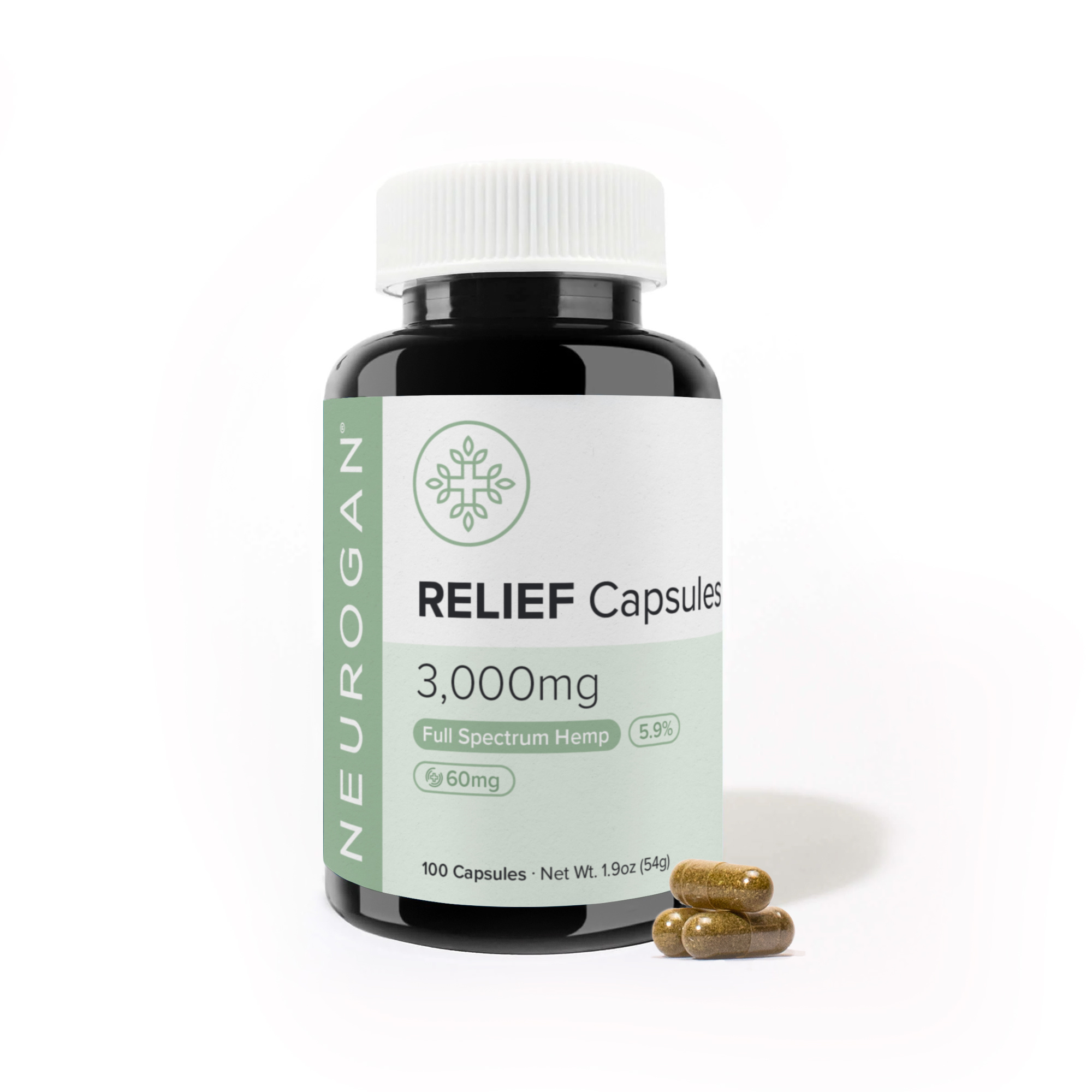 Hemp Capsules 3000mg
